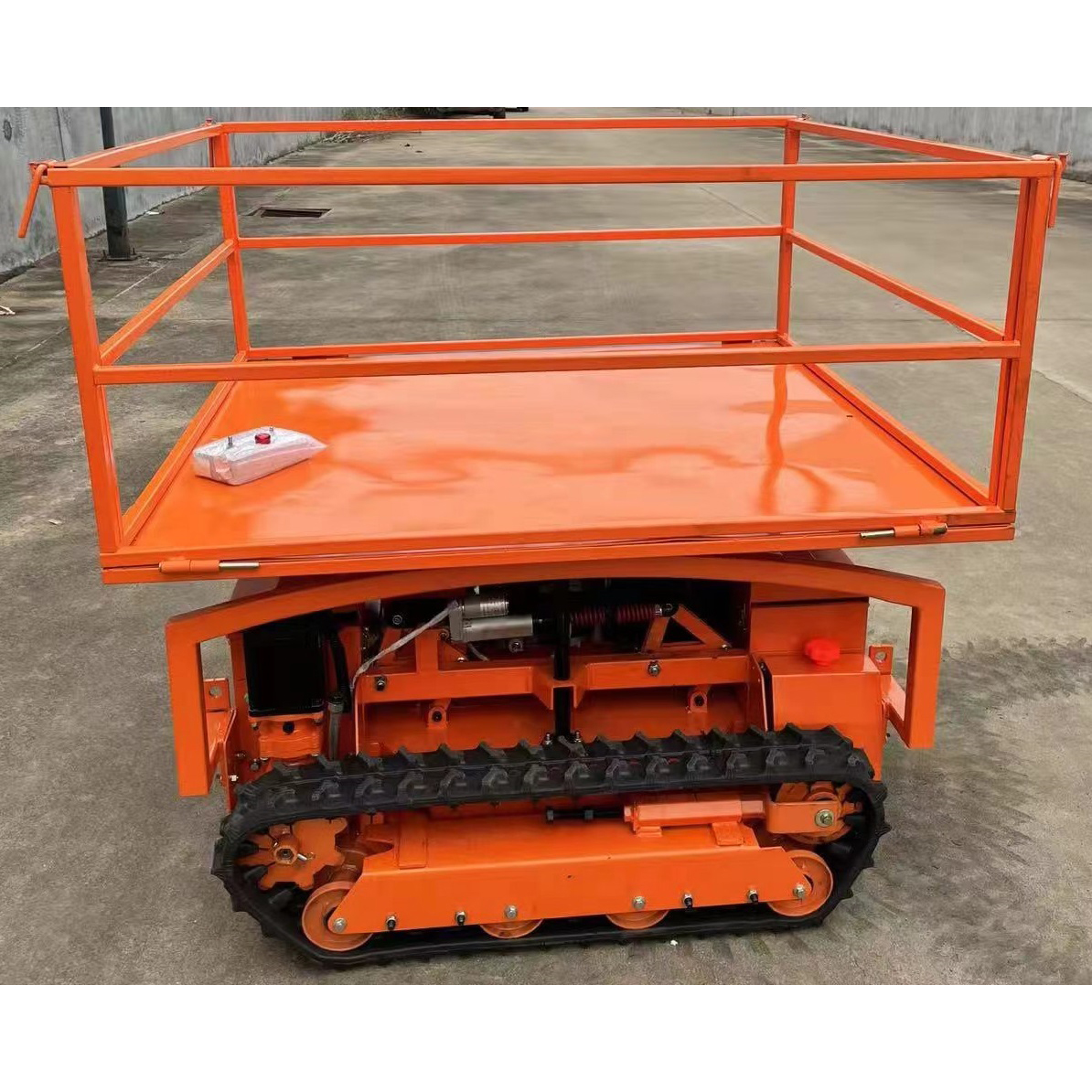 paleta de transporte para el cortacésped